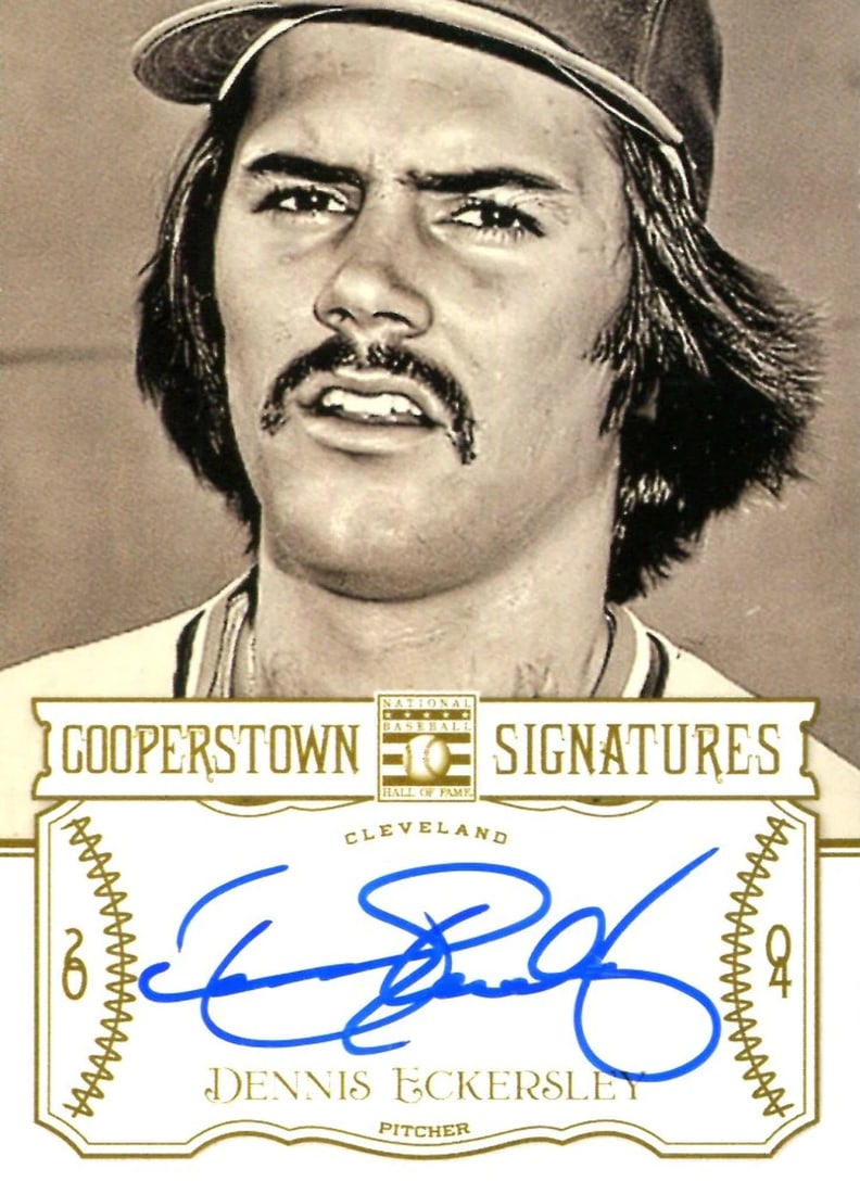 Panini 96/ 200 Eckersley Signed Card 2013 Dennis (1 of 2)