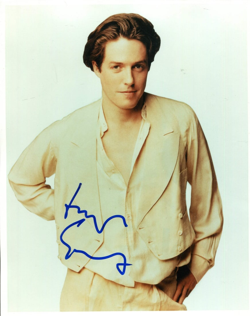Hugh Grant Autographed Photo Eight By Ten (1 of 1)