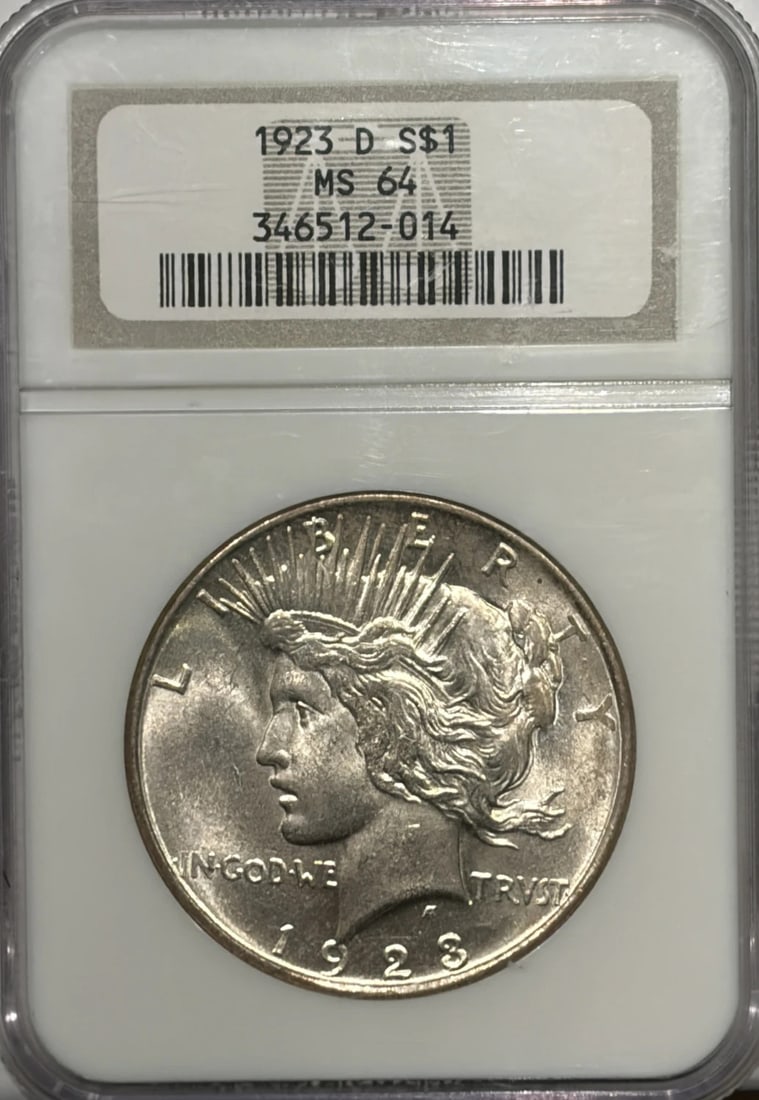 Dollar Peace Coin MS64 (1 of 3)