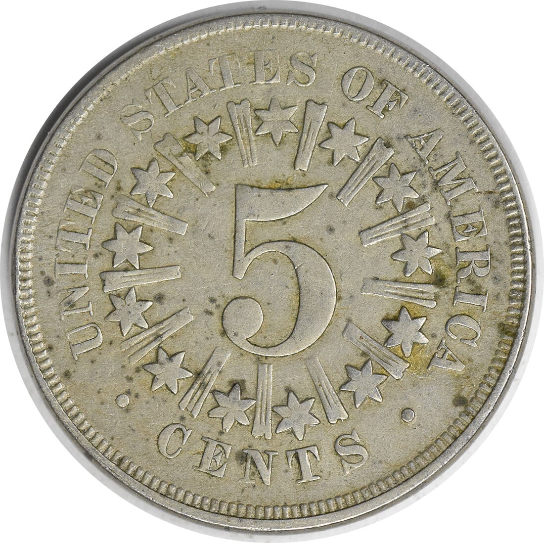 Shield nickel rays - 2
