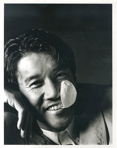 Inakoshi 1995 Original Eiji Okuda Print: Inakoshi 1995 Original Eiji Okuda Print Inakoshi's 1995 print of Eiji Okuda is a striking portrait rendered in gelatin silver. Measuring just 35.3 x 28 cm, this intimate image showcases the artist's m