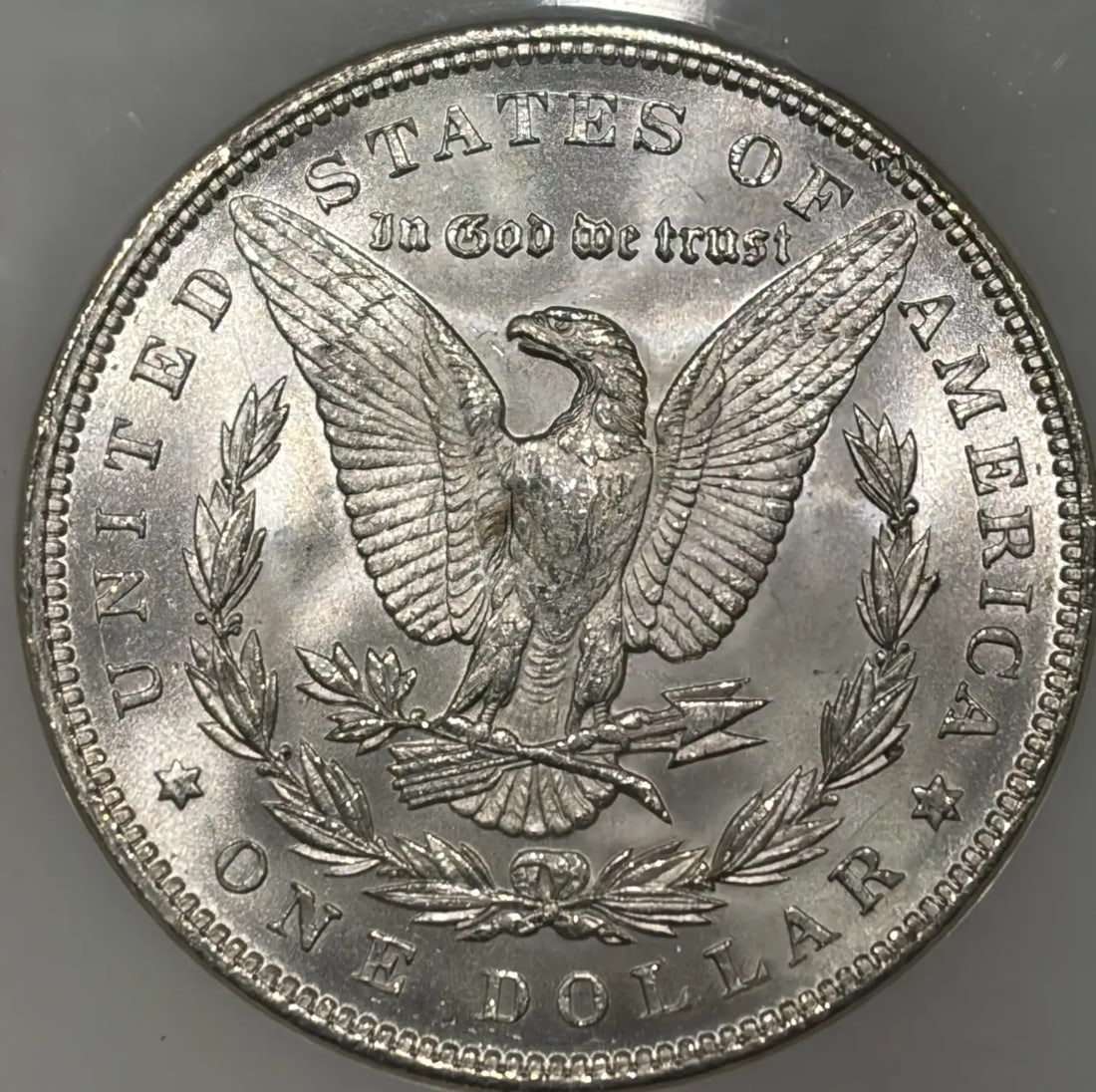 MORGAN DOLLAR REDFIELD MS64 - 3