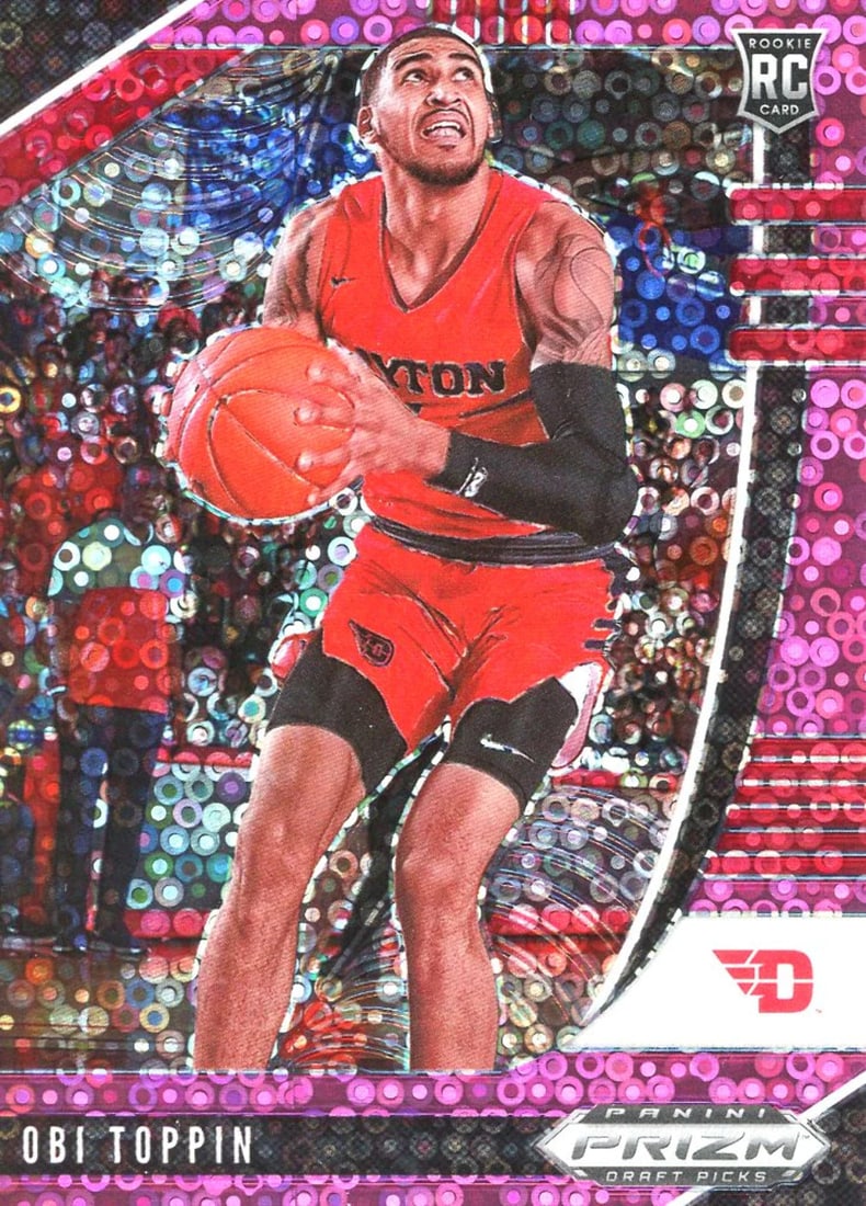 Panini Prizm Rookie Card Obi Toppin 2020 #14/ 25 (1 of 2)