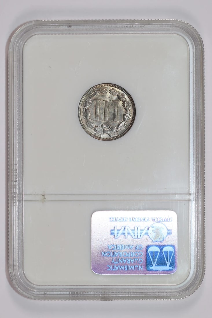 Rainbow Nickel Three Cent - 2