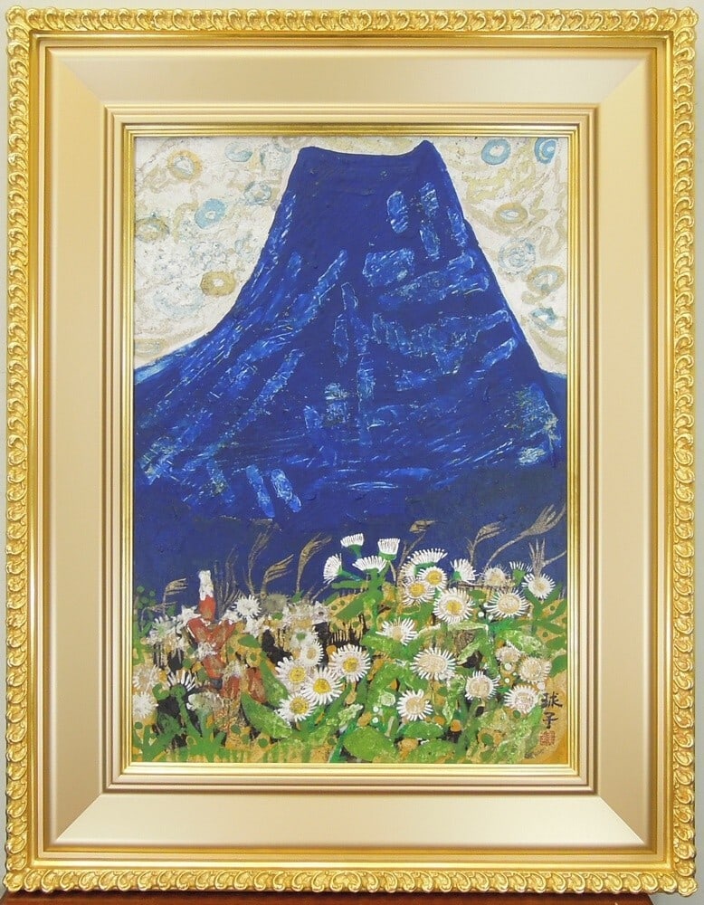 Mountain Mt. Fuji Flowers Nature Plants of Japanese Art Painting Tamako Kataoka: Mountain Mt. Fuji Flowers Nature Plants of Japanese Art Painting Tamako Kataoka Exceptional Mountain Mt Fuji Flowers Nature available for auction. Review complete item specifications below for detaile