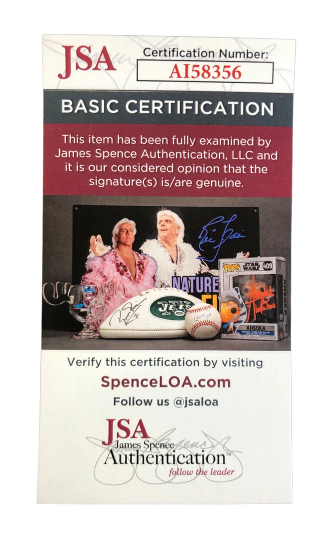 Bagwell Signed MLB Baseball JSA - 3