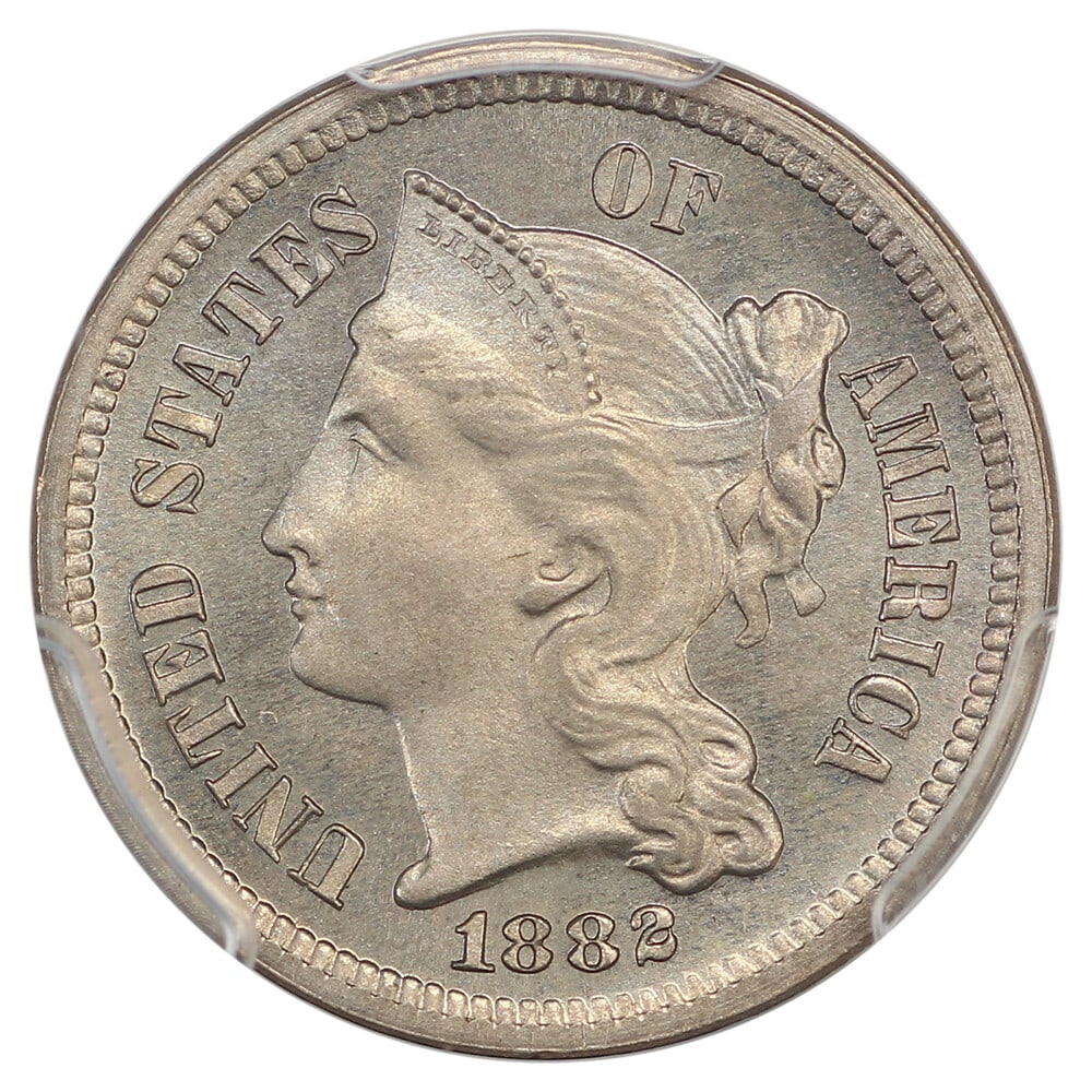 PCGS MS66 Three CN - 3