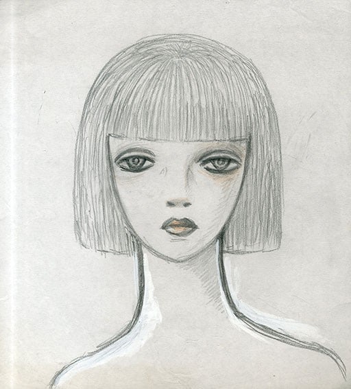 Rune Naito Princess Anastasia Original Watercolor Painting Japanese Art: Rune Naito Princess Anastasia Original Watercolor Painting Japanese Art Rune Naito's Princess Anastasia original watercolor painting showcases stunning Japanese artistry. This pencil and watercolor pi
