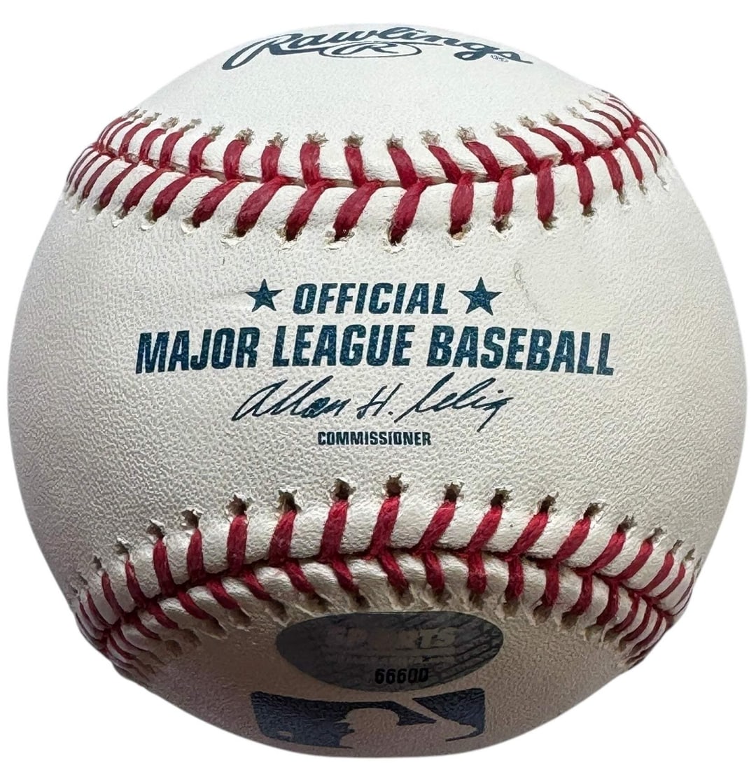 Derek Lowe Signed Baseball - 2