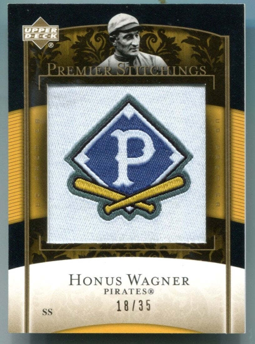 Upper Deck Premier Card Wagner 2007 #PS43 18/ 35 Honus (1 of 2)
