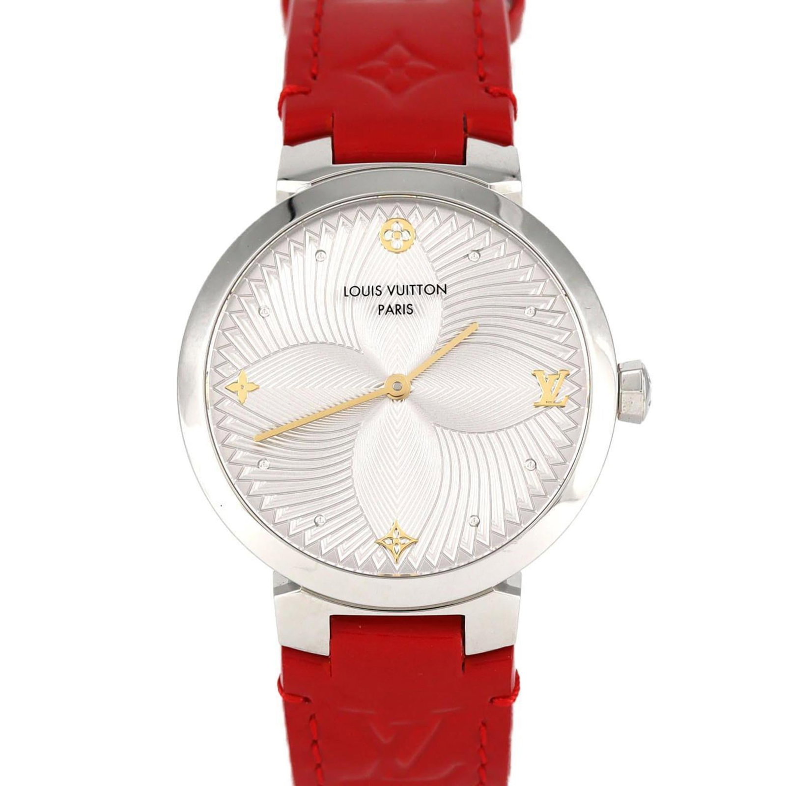Louis Vuitton watch wrist (1 of 7)