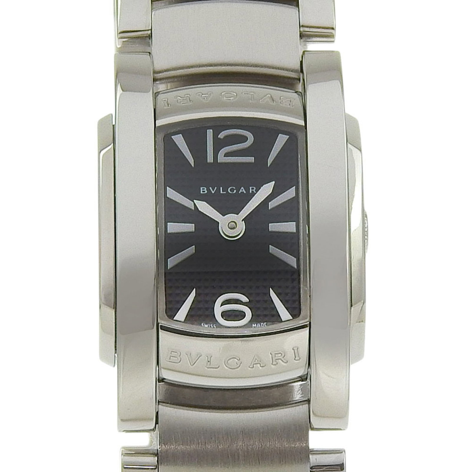 Bulgari Watch Wrist: Bulgari Watch Wrist The Bulgari watch wrist boasts sleek lines and understated sophistication with its black dial and stainless steel case. Its compact size of 18mm makes it suitable for smaller