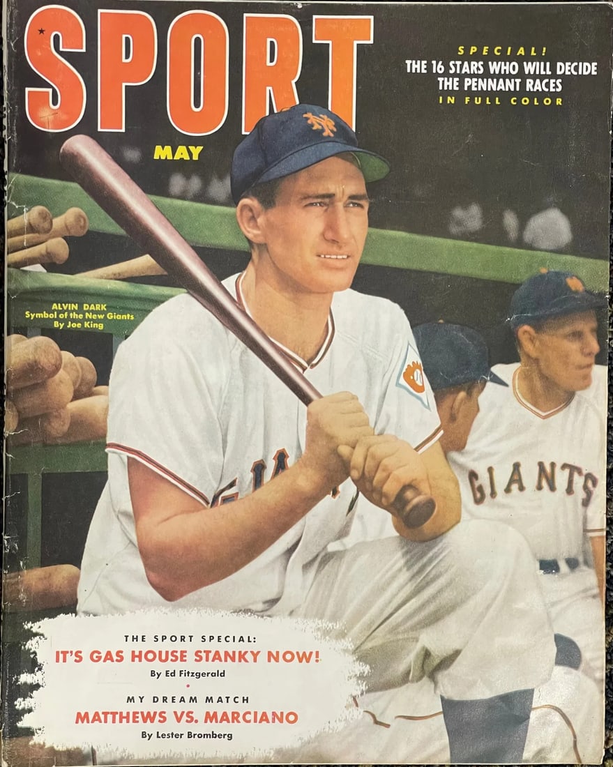Dark May Alvin Sport Magazine: Dark May Alvin Sport Magazine This listing features Dark May Alvin Sport Magazine. Item specifics are provided below. Item Specifics: Alvin Dark May 1952 Sport Magazine. Product Disclaimer: All collec