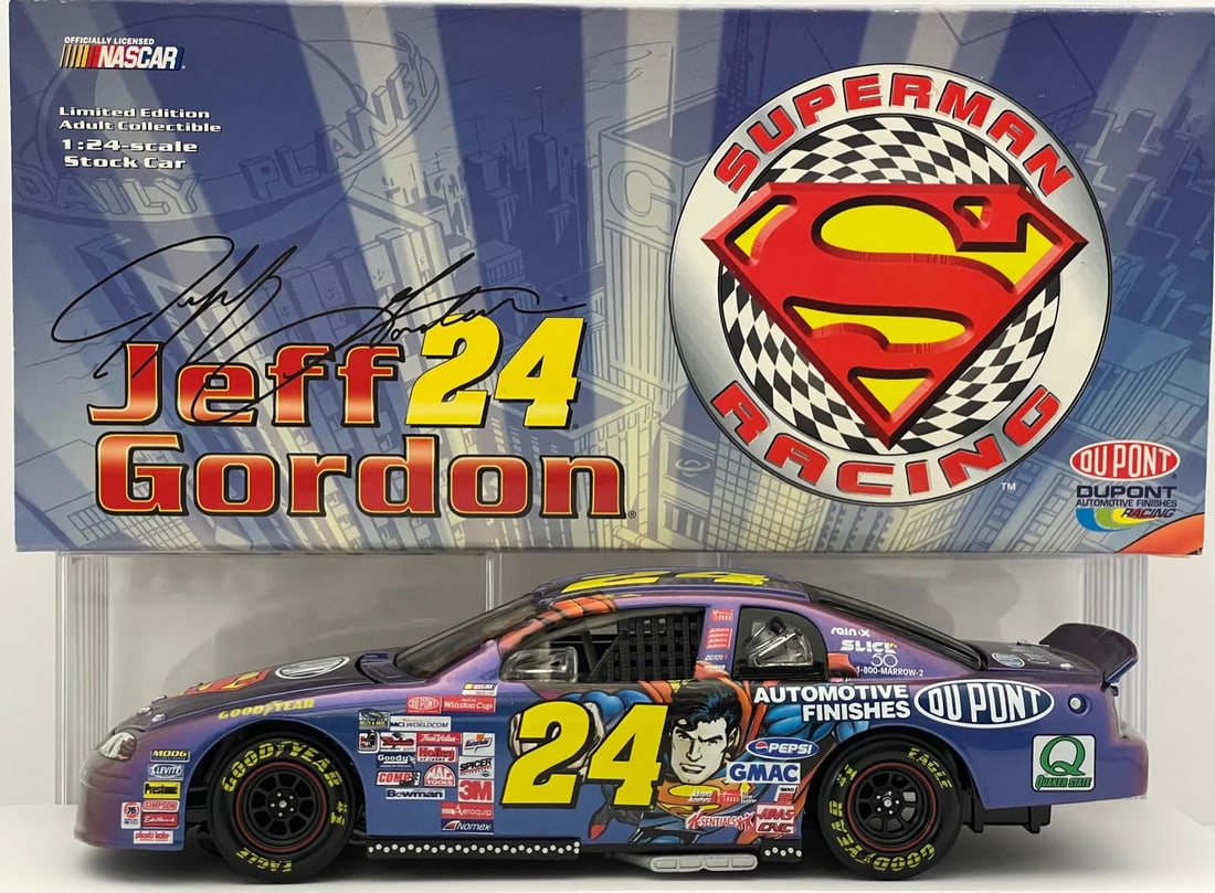 Scale die cast car of Jeffrey Gordon (1 of 2)