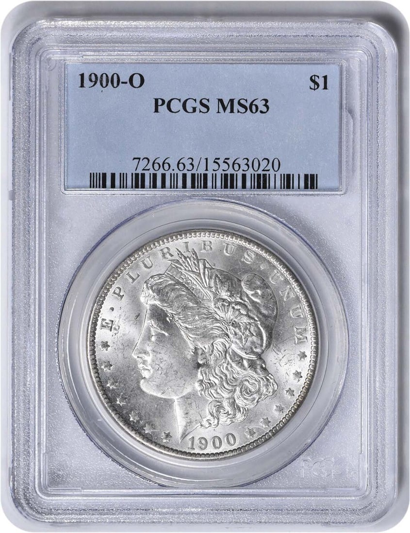 VAM 15 MS63 PCGS 1900-O Morgan Silver Dollar: VAM 15 MS63 PCGS 1900-O Morgan Silver Dollar The VAM 15 MS63 PCGS certified Morgan Silver Dollar features a unique grade and certification from the prestigious Professional Coin Grading Service. This