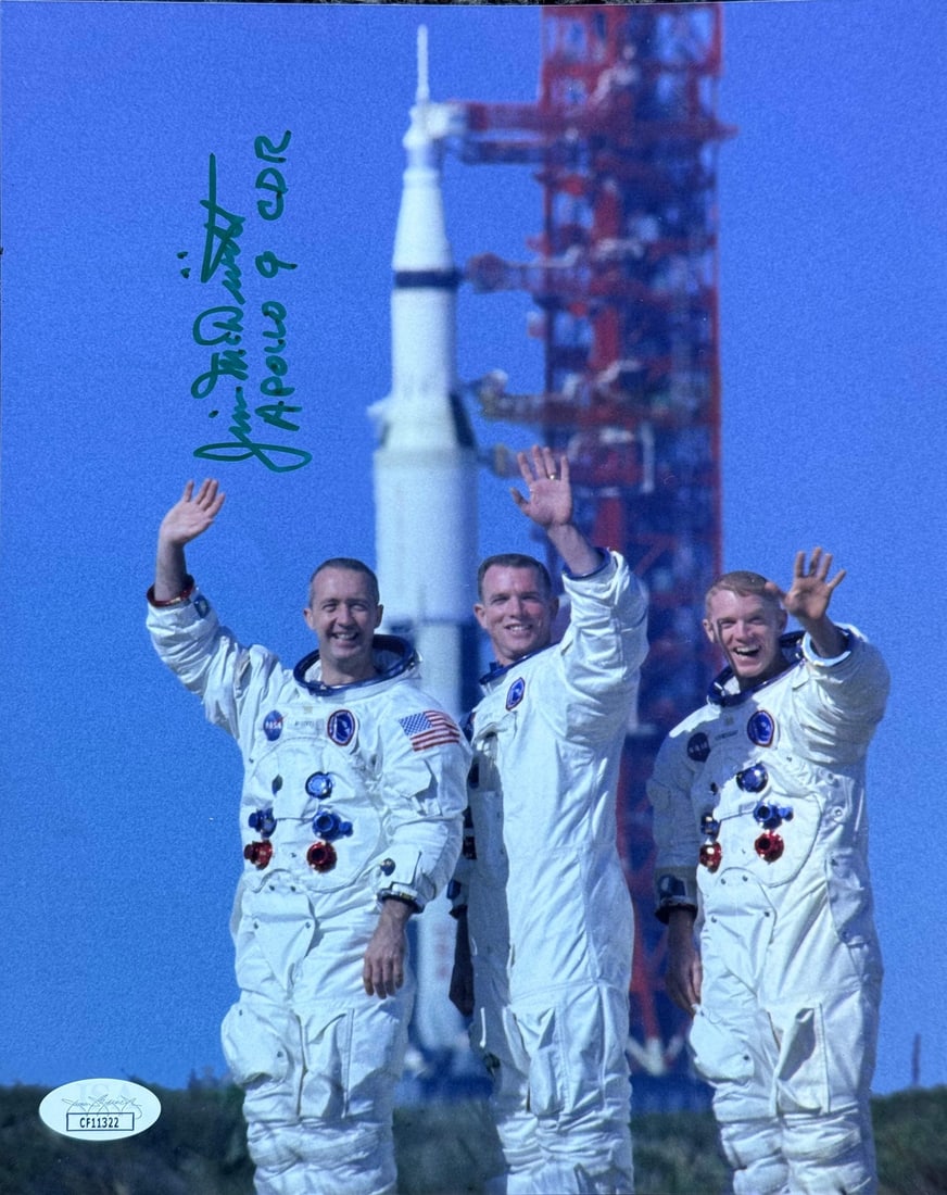 Astronaut Autographed 8x10 Photo McDivitt Jim JSA (1 of 3)