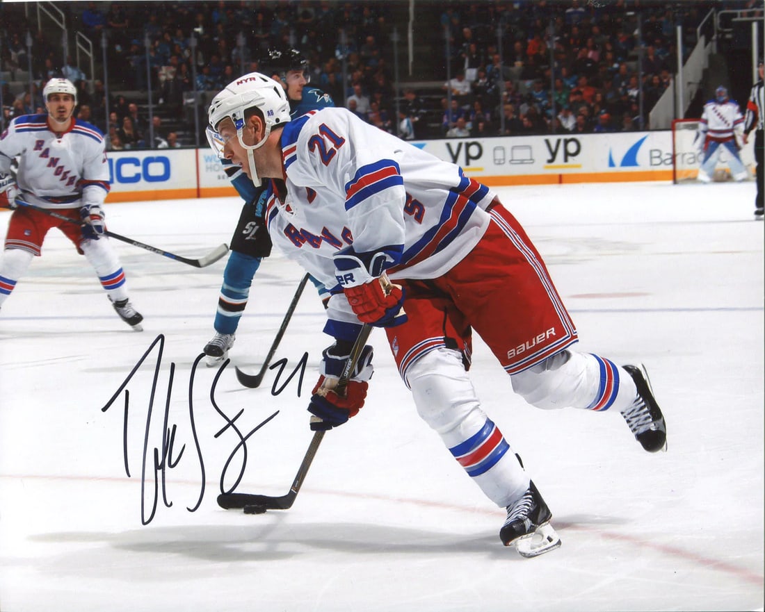 Derek Stepan Signed 8x10 Photo: Derek Stepan Signed 8x10 Photo Exceptional Derek Stepan Signed Photo available for auction. Review complete item specifications below for detailed information. Item Specifics: Derek Stepan