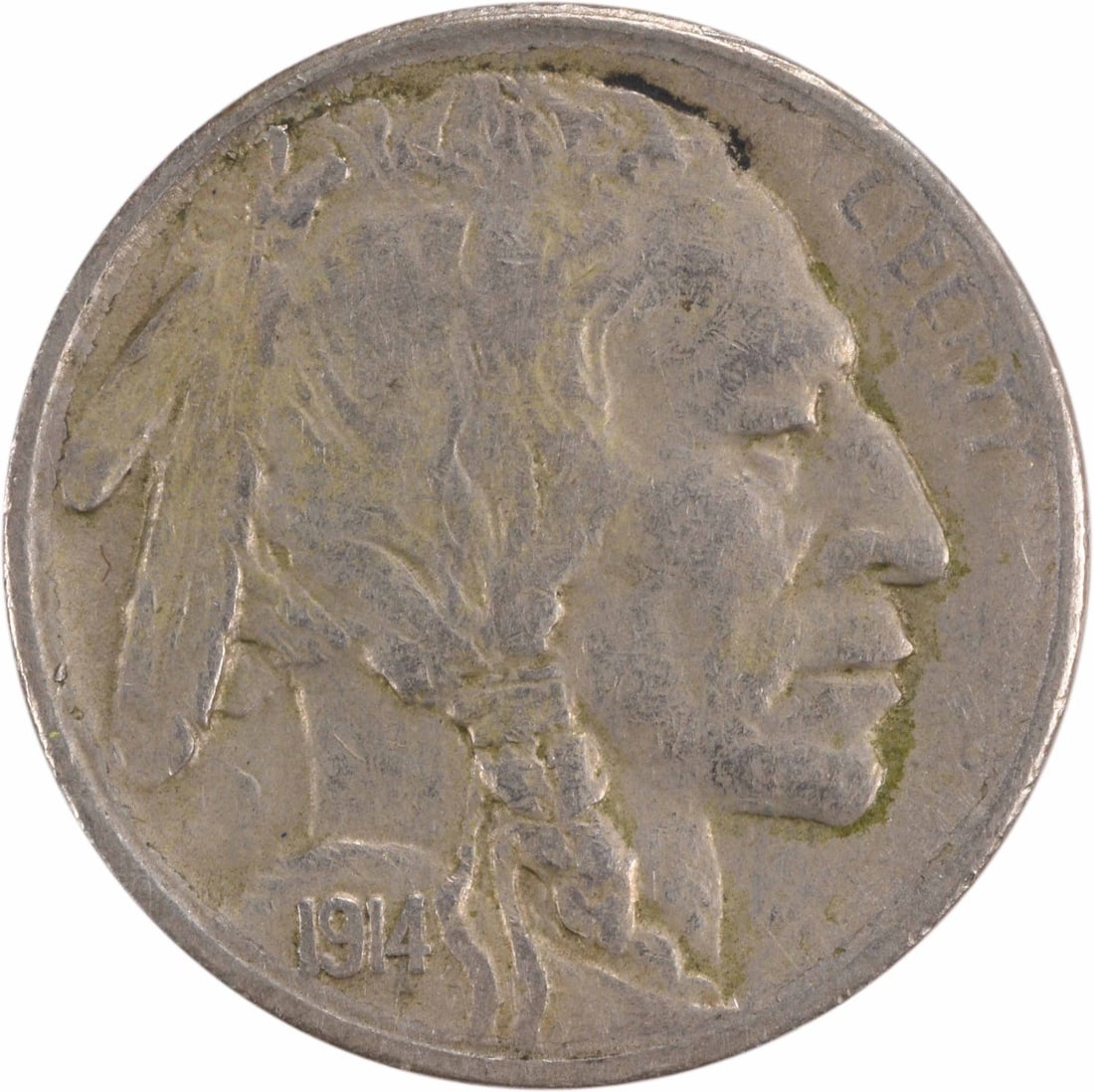 Uncertified Choice EF Nickel Buffalo 1914S (1 of 2)