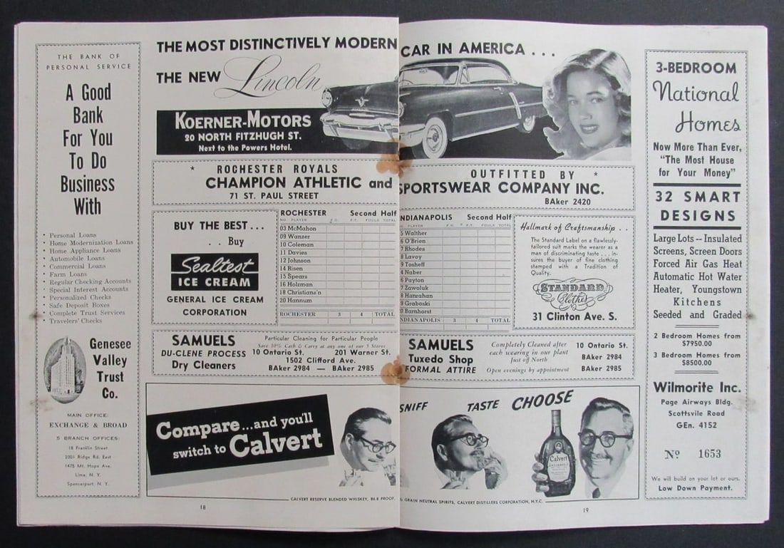 NBA Program Royals 198277 - 3