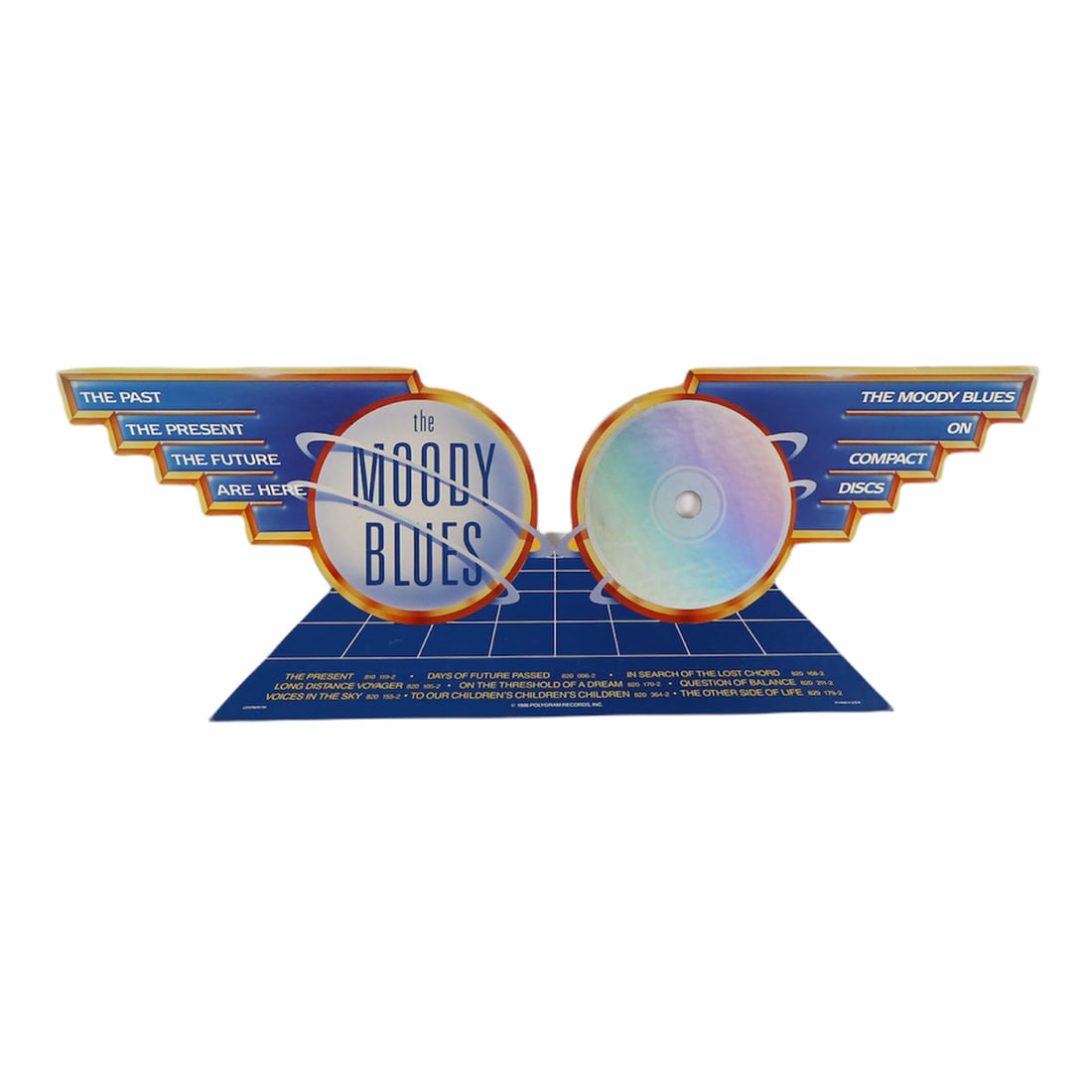 Moody Blues Display Counter Past Present Future (1 of 2)
