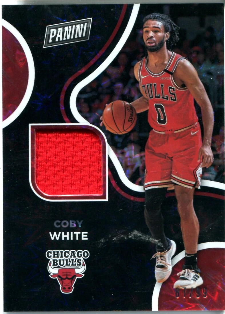 Patch Card #Coby White 2021 Panini 87/ 99 (1 of 1)