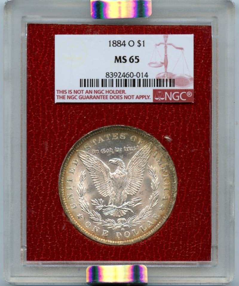 Morgan Dollar 1884 S$1 Paramount NGC MS65 (1 of 1)