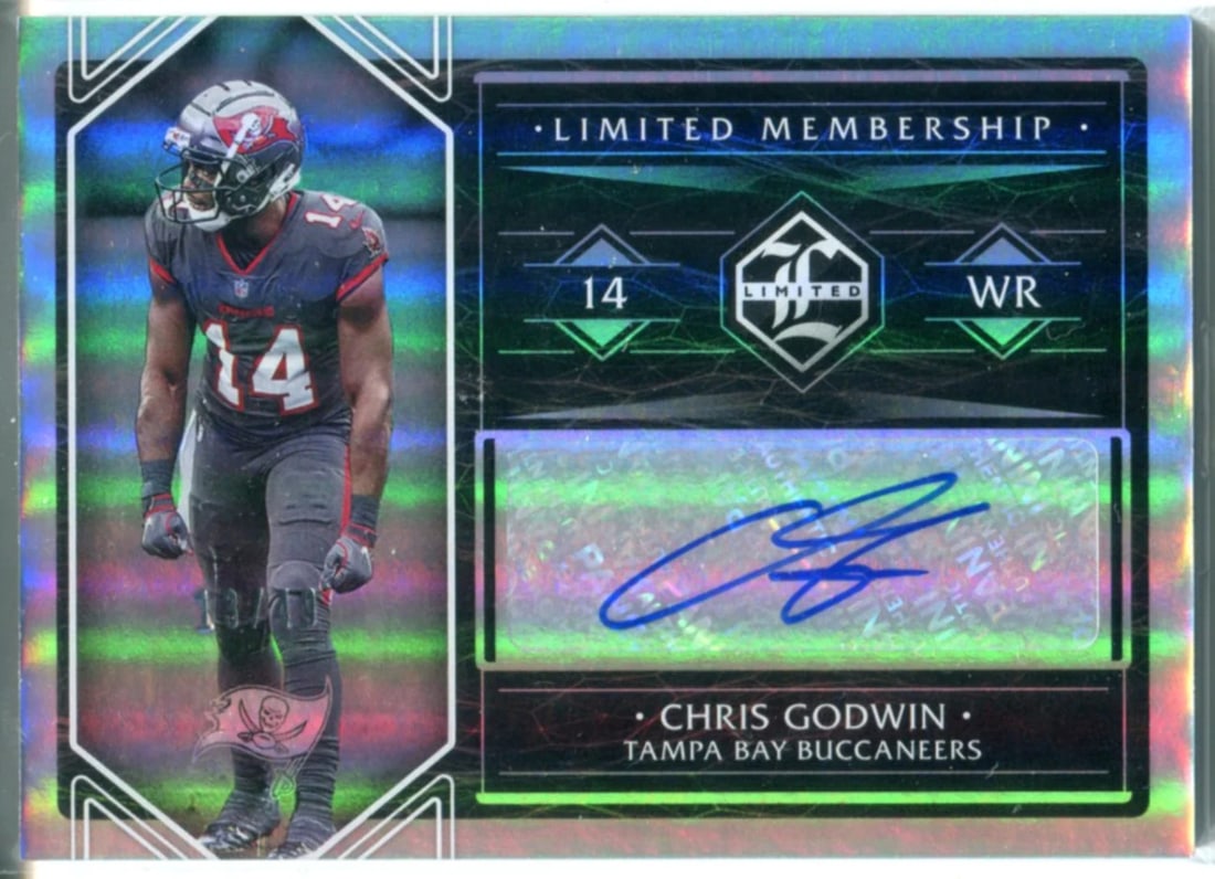 Panini 2020 Card Autographed Membership Chris Godwin (1 of 2)