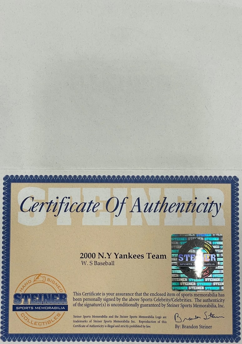 Yankees Signed Baseball - 2