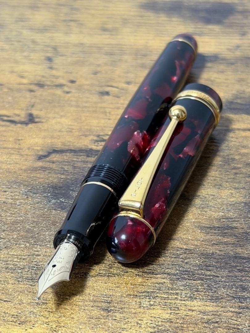 Japanese 14K Fountain Pen Vintage Writing Pen Gold (1 of 10)
