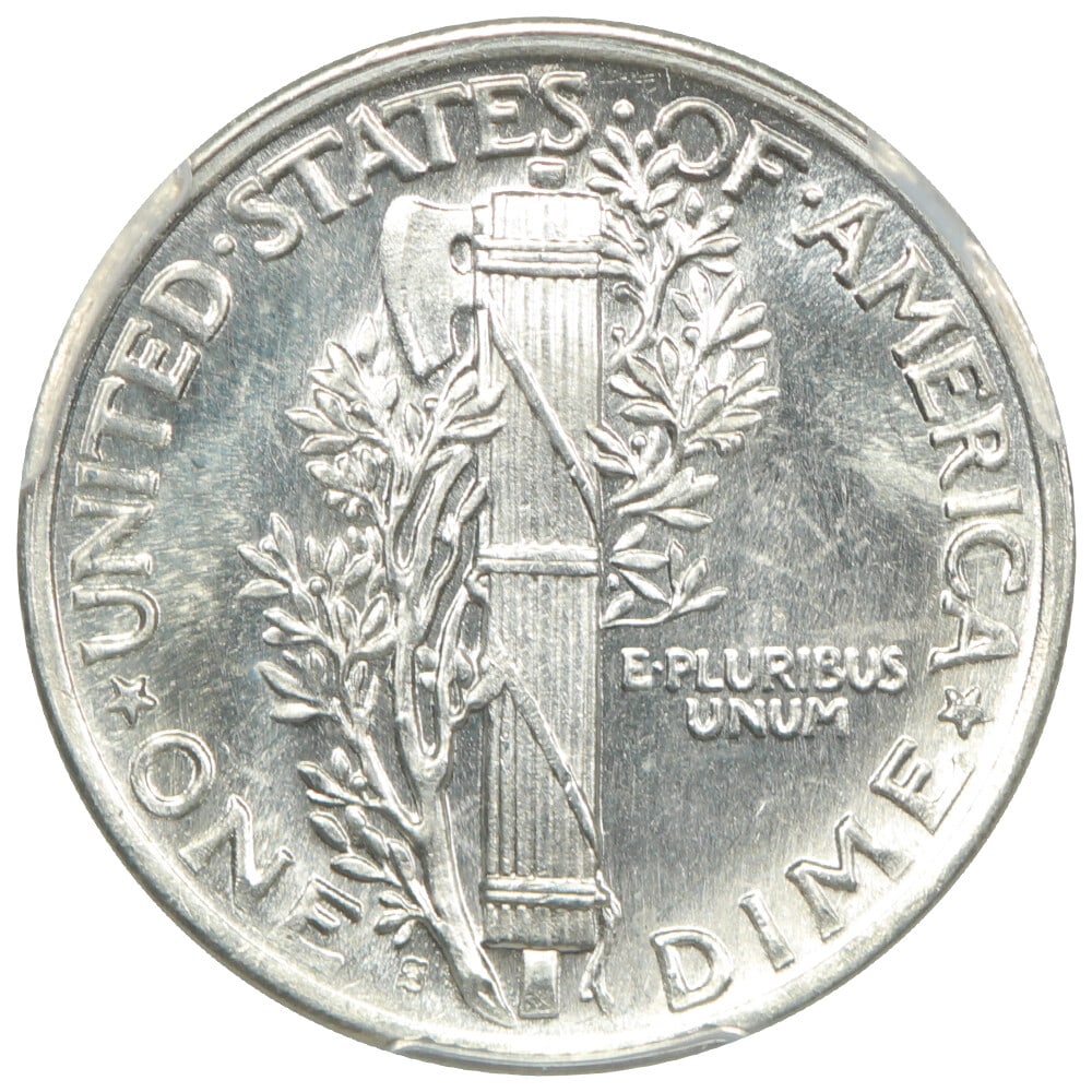 PCGS MS67+FB Micro S - 4