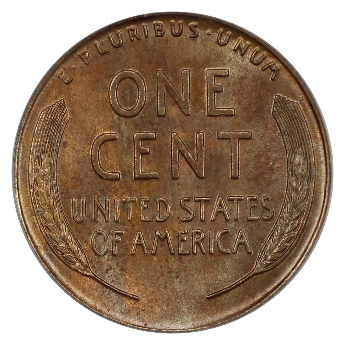 MS65BN Wheat Reverse Lincoln Cent - 4