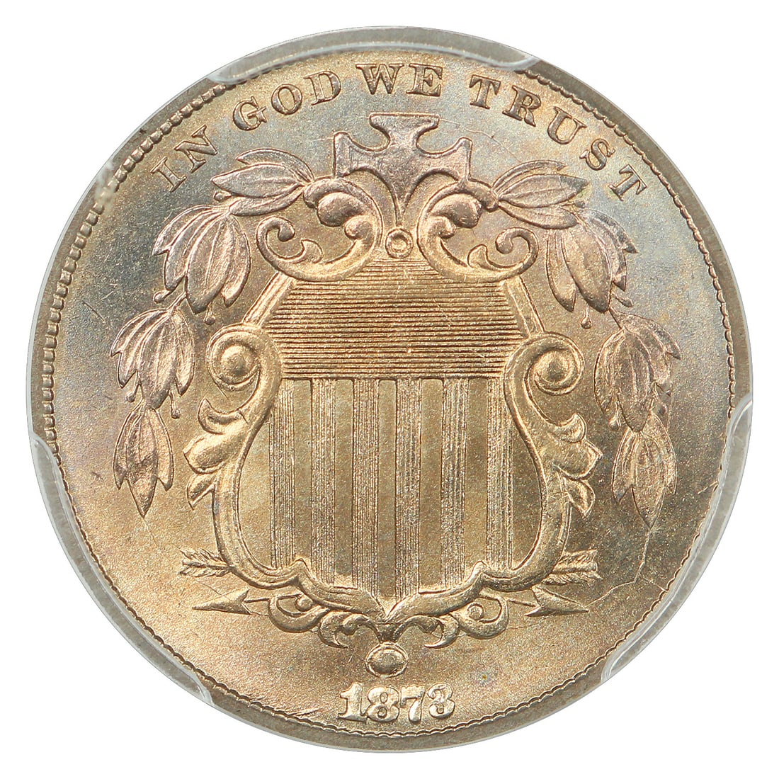 MS65 PCGS Shield Nickel - 3