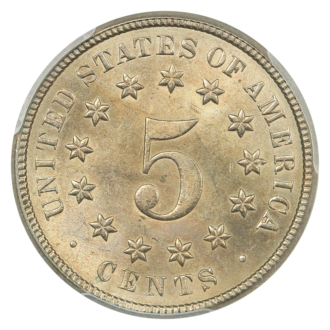 MS65 PCGS Shield Nickel - 4