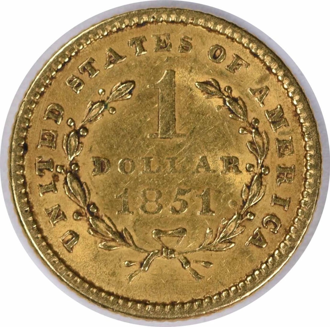 Gold type 1 ef unc cert - 2