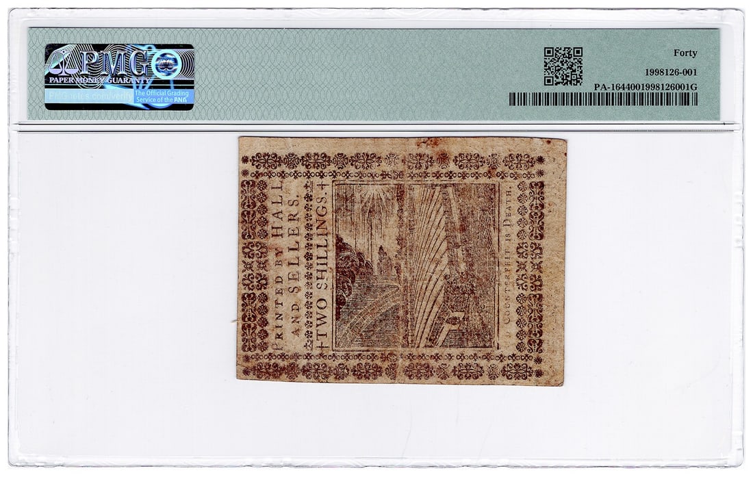 Pennsylvania Colonial Note - 2