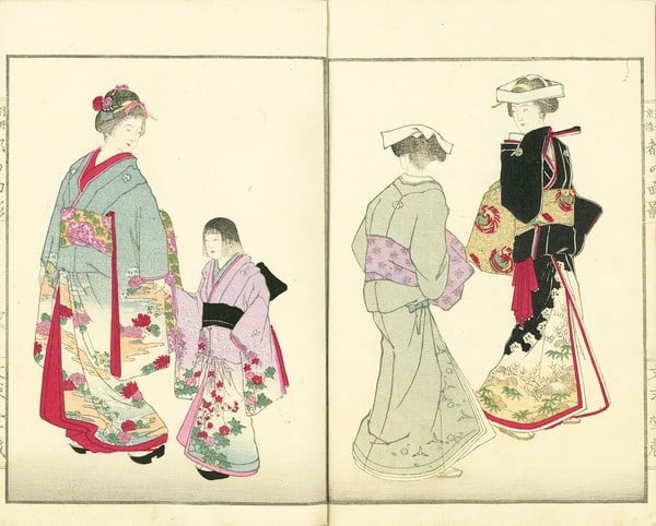 Sekka Miyako Kamisaka Meiji No Woodblock Print Design Book 1890 Rinpa: Sekka Miyako Kamisaka Meiji No Woodblock Print Design Book 1890 Rinpa The Sekka Miyako Kamisaka Meiji No Woodblock Print Design Book from 1890 features intricate woodblock prints of Kyoto scenery and 