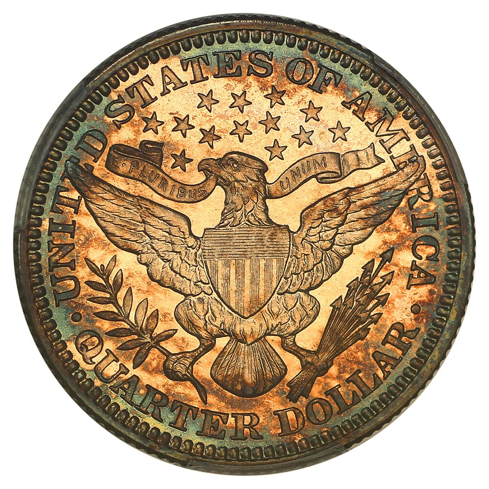 PCGS 25C 1906 PR68 - 6