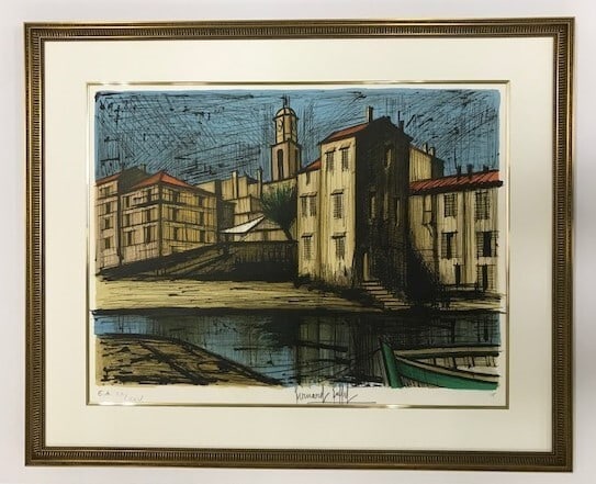 Buffet Saint Ponche Saip 1979 Signed Framed Lithograp.: Buffet Saint Ponche Saip 1979 Signed Framed Lithograp. This listing features Buffet Saint Ponche Saip 1979 Signed Framed Lithograp.. Item specifics are provided below. Item Specifics: Artist: Bernard 