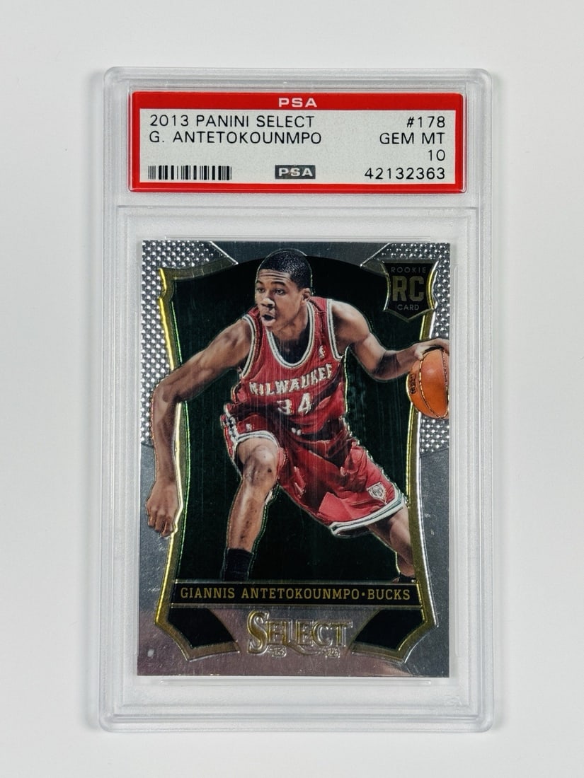 Strict rules apply select greek rookie card: Strict rules apply select greek rookie card Giannis Antetokounmpo Rookie Card - A Must-Have for Bucks Fans. This 2013 Panini Select card features Giannis in his rookie season with the Milwaukee Bucks,