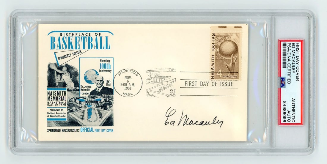 Macauley Autographed First Day PSA/ DNA (1 of 1)