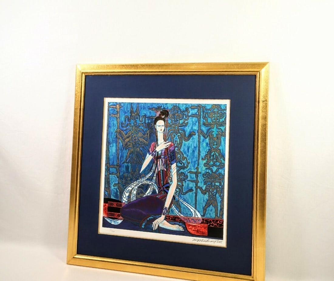 Chinese Maestro Signed Framed - 2