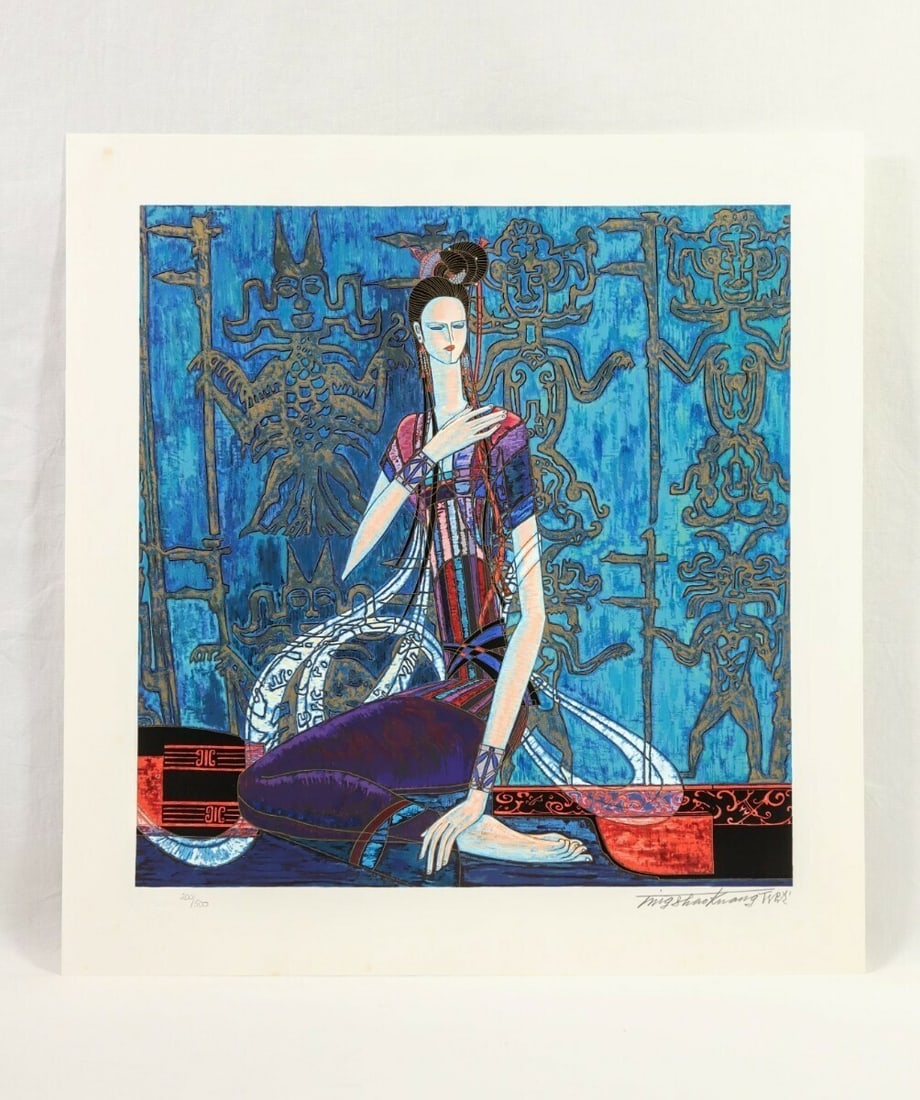 Chinese Maestro Signed Framed - 4
