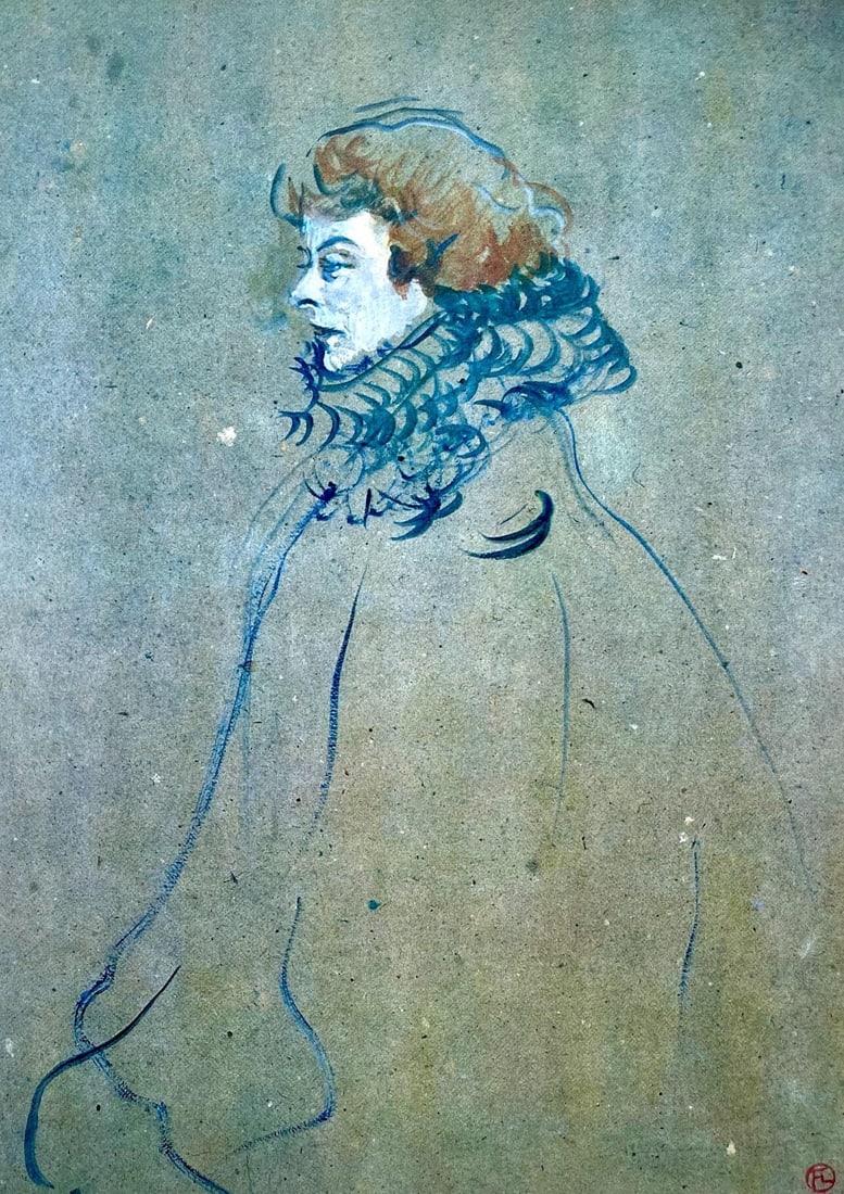 Composition by Henri de Toulouse-Lautrec Lithograph (1 of 6)