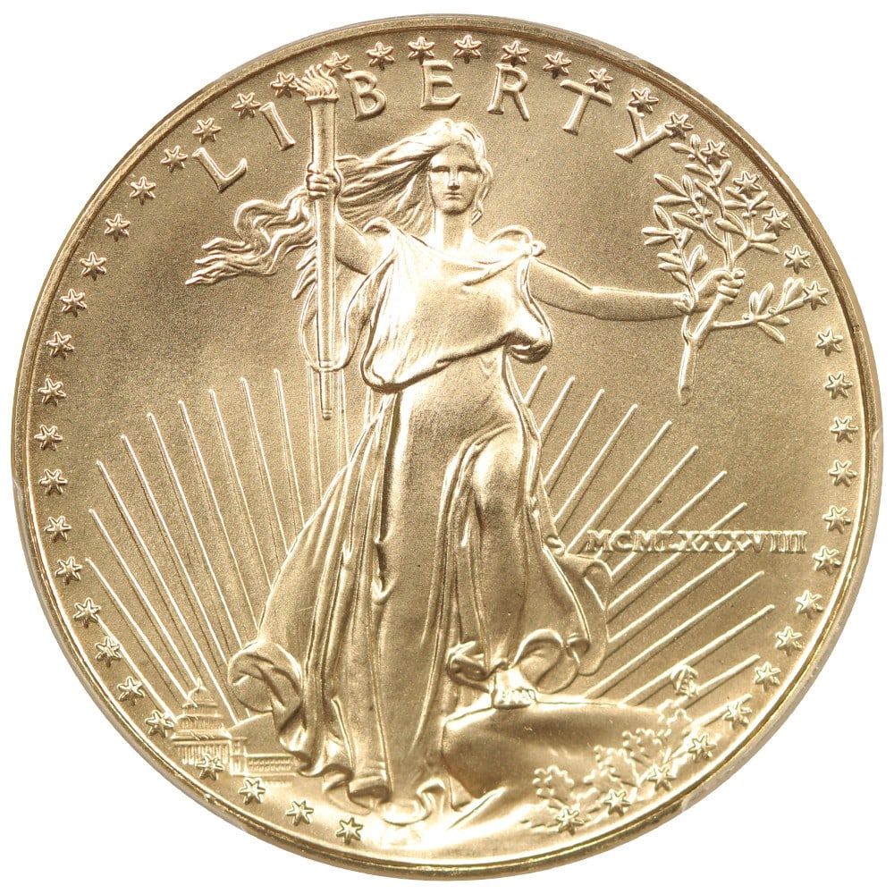$50 Gold Eagles - 3