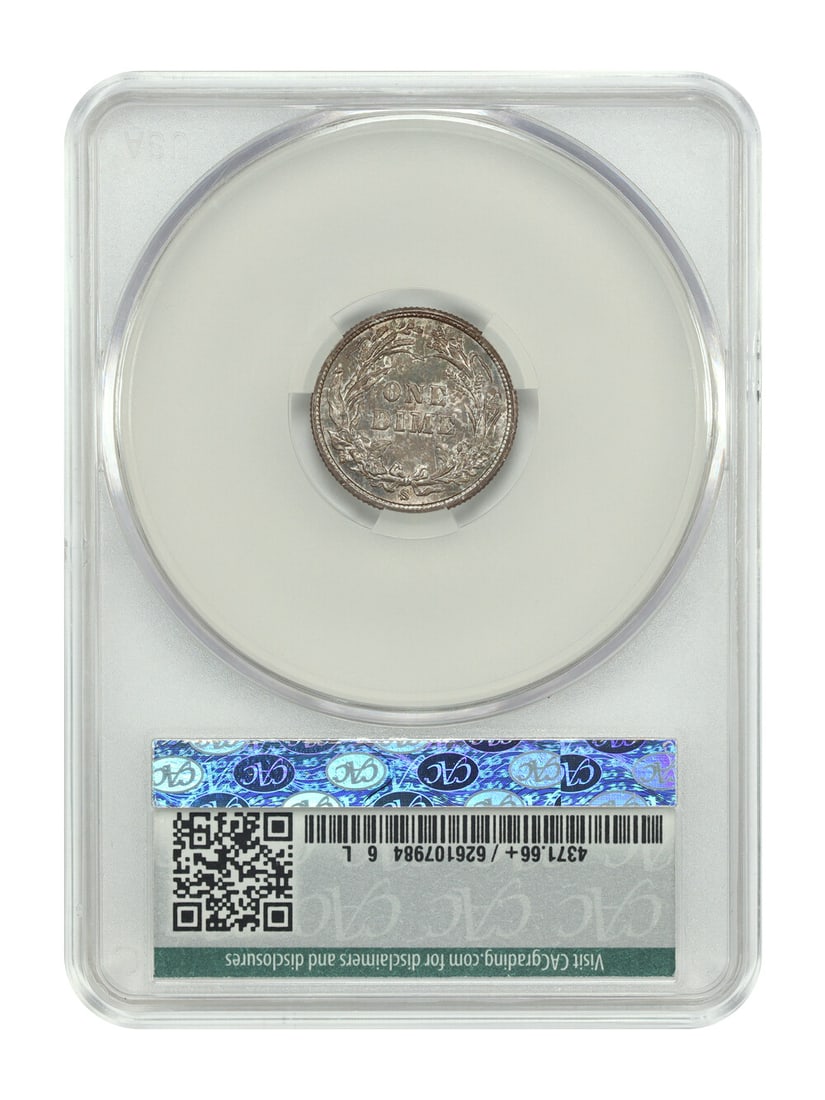 MS66 Barber Dime - 2
