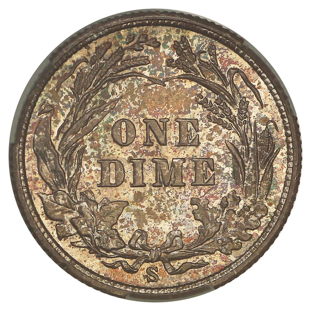 MS66 Barber Dime - 6