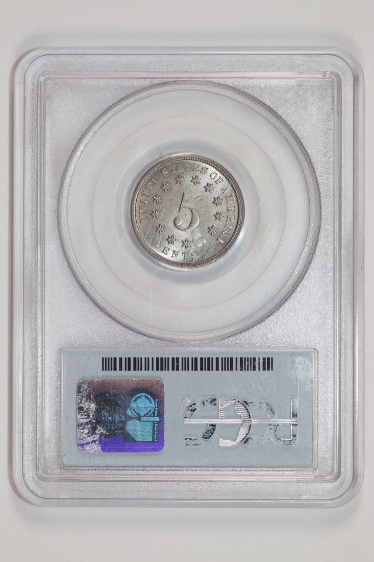 MS65 Shield Nickel 1874 - 2