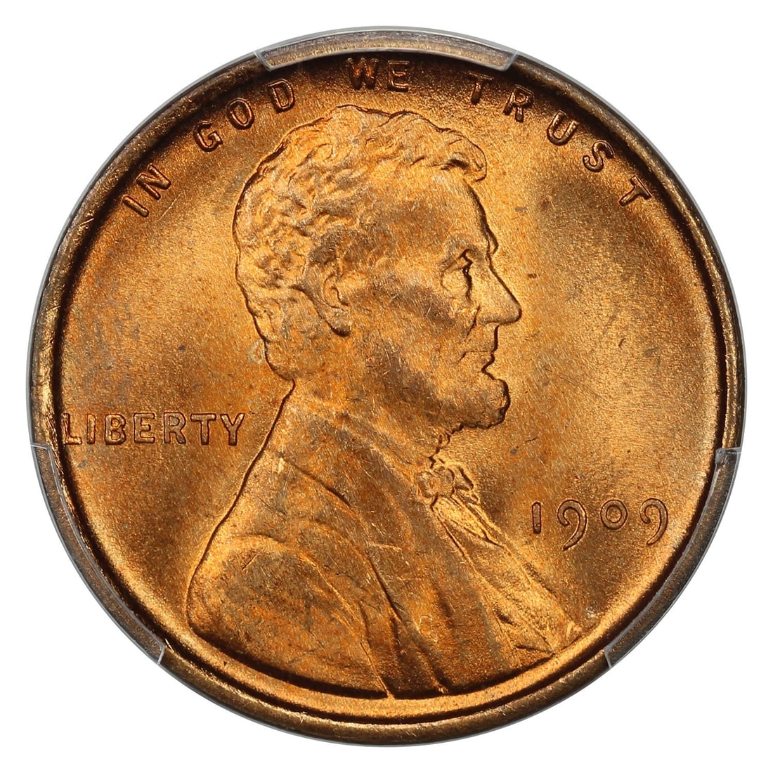Lincoln Cent 1C Wheat Reverse MS66RD - 3