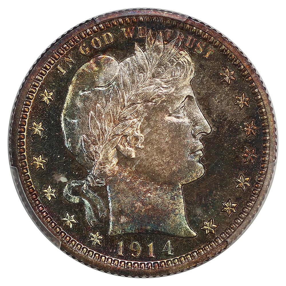 PR68 25C 1914 PCGS - 3