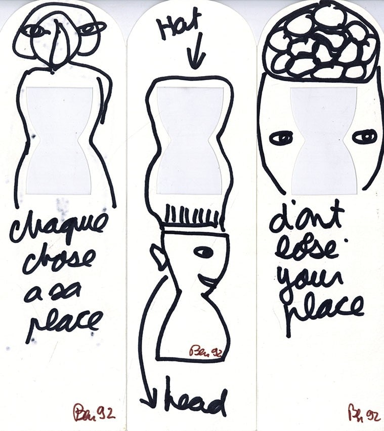 Strict Rules Apply to Original Fluxus Ink Drawings 1992 Signed: Strict Rules Apply to Original Fluxus Ink Drawings 1992 Signed Signed in 1992, this original Fluxus ink drawing showcases Ben Vautier's unique style and conceptual approach. Created on Japanese paper 